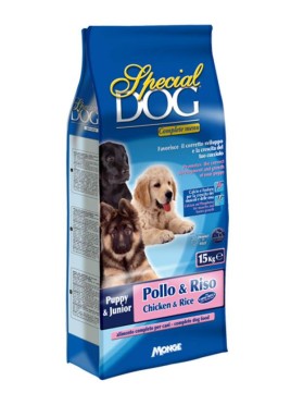 Monge Special Dog Puppy and Junior chicken and Rice 15kg 